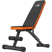 UPGO Weight Bench for Home Gym, Adjustable and Foldable Weight Bench, Multi-Purpose Workout Bench for Bench Press Sit up Incline Flat Decline